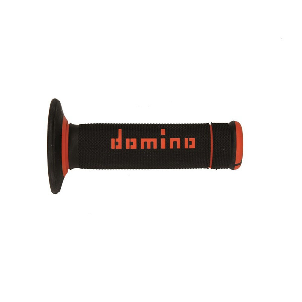 Domino Off Road Grips Black/Orange A19041C4540 For Motorcycle Parts