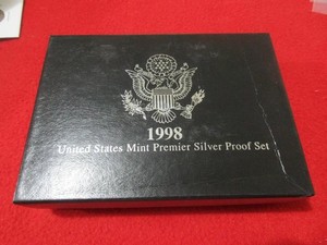 1998-S Premier 5 Coin Silver Proof Set. Ultra Cameos         OGP        #MF-3711