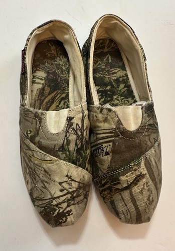 Zapatos sin cordones Real Tree Girl Advantage talla 9M MAX-1 camuflados para mujer usados - Imagen 2 de 10