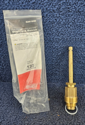 ProPlus 163590 Stem And Bonnet, Brass Fits Gerber, Hot And Cold