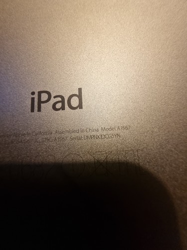Apple iPad Air 2 64GB, Wi-Fi + Cellular (Unlocked), 9.7in - Silver No Power - Picture 4 of 4