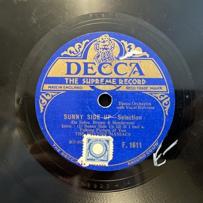 Rhythm Maniacs - Sunny Side Up (Selection) (78 RPM) E-