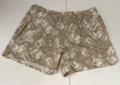 DSG 6  Agility Shorts Men s XL Warm Stone/Grid Iron NEW