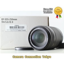  MINT  in Box Canon EF-S 55-250mm f4-5.6 IS II AF Zoom Lens For EF From JAPAN