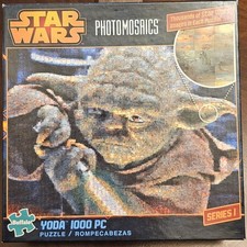 Buffalo Games Star Wars Photomosaics Yoda 1000 Piece Interlocking Puzzle