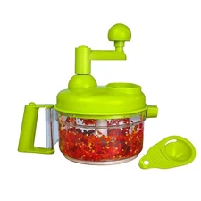 Manual Vegetable Cutter Food Processor 8 in 1 - Chopper, Mixer, Blender, Whip...