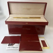 S.T. Dupont Anonymous Speed ​​  Gold Ballpoint Pen Body Close