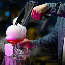 Drinks Bubble Smoker, Includes Aromas and Edible Bubbles, for Cocktails and E...