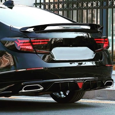 Smoked LED Tail Lights w/ Animation Fits Honda Accord Sedan 2018-2022 Rear Lamps
