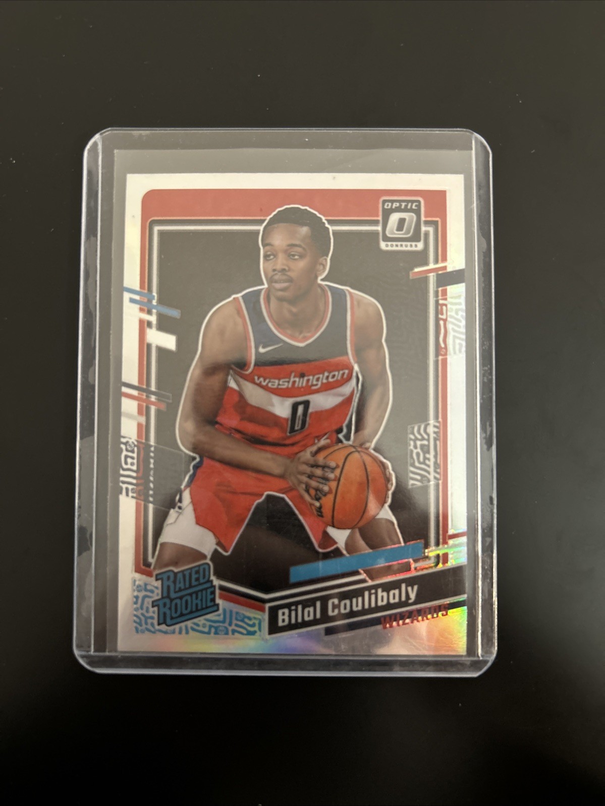 2023-24 Panini Donruss Optic - Rated Rookie Bilal Coulibaly #243 Holo Prizm (RC)