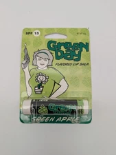 Green Day Lip Balm Green Apple Flavor Sealed 2006 Vintage Punk Kerplunk Art