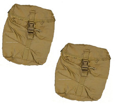 2 Pack Sustainment Pouch CIF USMC MOLLE II Coyote FILBE Made in USA NEW