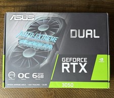 NEW ASUS Dual NVIDIA GeForce RTX 3050 6GB OC Edition Gaming Graphics Card - GPU