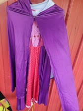 Hocus Pocus Sarah Sanderson Girls Costume Dress And Cape Size 140 8-10yrs