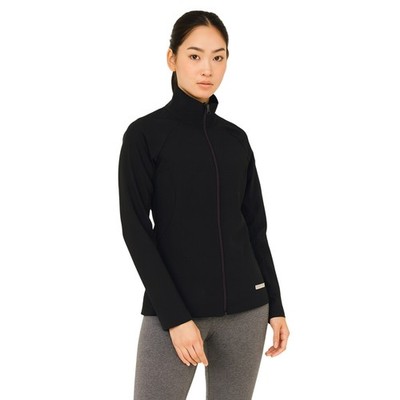 Merrell Black Softshell Jacket Full Zip Outdoor Hiking Activewear Gorpcore Med
