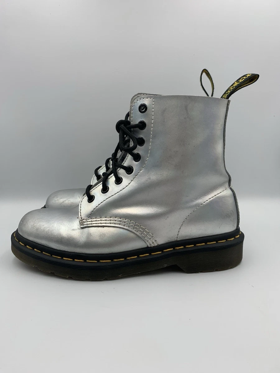 Dr. Martens Silver Shoes for Women for sale | eBay