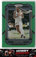 2023 Panini Prizm WNBA #78 Queen Egbo Green