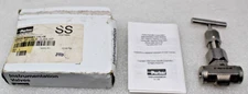 PARKER INSTRUMENTATION 1/2" U-SERIES UNION BONNET VALVE 2F-U6LR-G-SS-HT  316SS