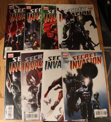 Secret Invasion #1-8 (2008) - Complete