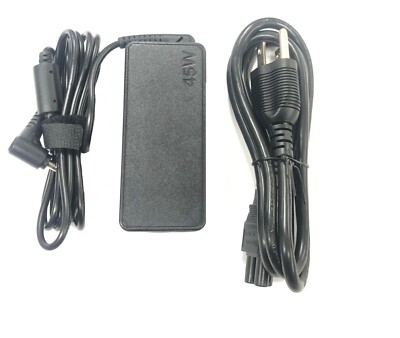 New Genuine AC Power Charger Adapter 45W For Lenovo Ideapad 110-15ACL, 110-15ISK