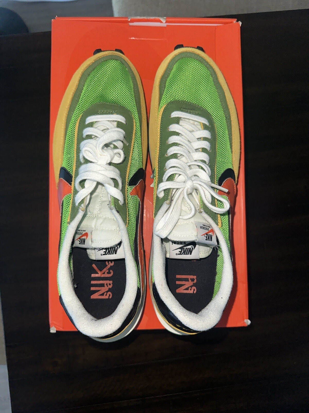 SACAI X NIKE Taglia 13 Nike sacai x LDWaffle verde gusto