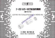FAB Scale FA48059 1/48 J-20 WS-10C Engine Tail Spray (With MENG)