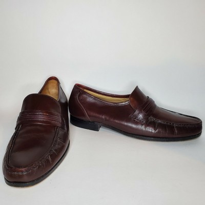 Narrow Shoes Leather Loafers 