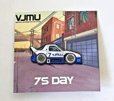 Leen Customs:  VJMU 7S Day Mazda RX7 Limited Edition Pin #23/77