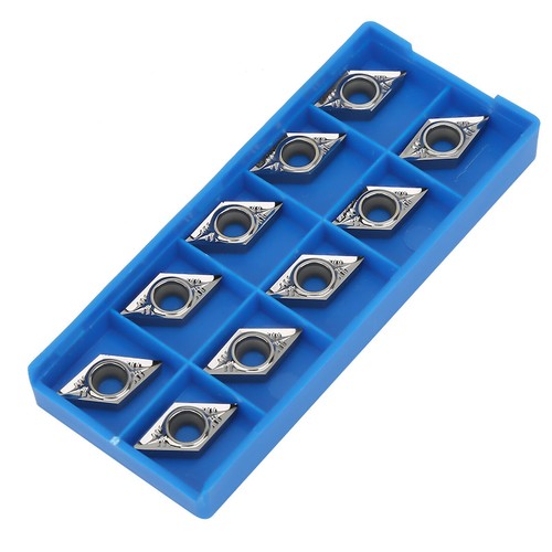 10pcs DCGT11T302-AK N01 DCGT32.50 Aluminium Cutting Carbide Lathe Insert DCGTT11 - Picture 2 of 10