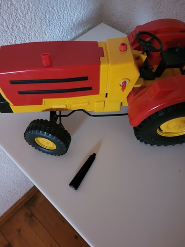 DDR SPIELZEUG ANKER TRAKTOR ERSATZTEIL SCHORNSTEIN SELTEN PIKO PRESU LKW BLECH - Bild 3 von 5