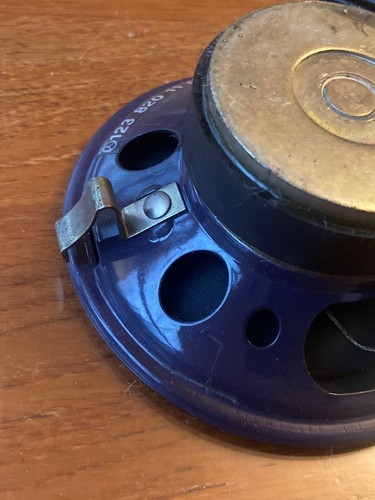Mercedes W123 Front Dash Speaker - Later Clip Style - 300D 230 280CE 300TD 240D - Picture 3 of 4