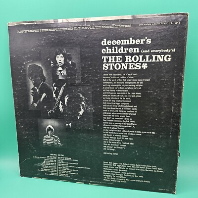 Rolling Stones December's Children vintage vinyl LP 1965 Mono