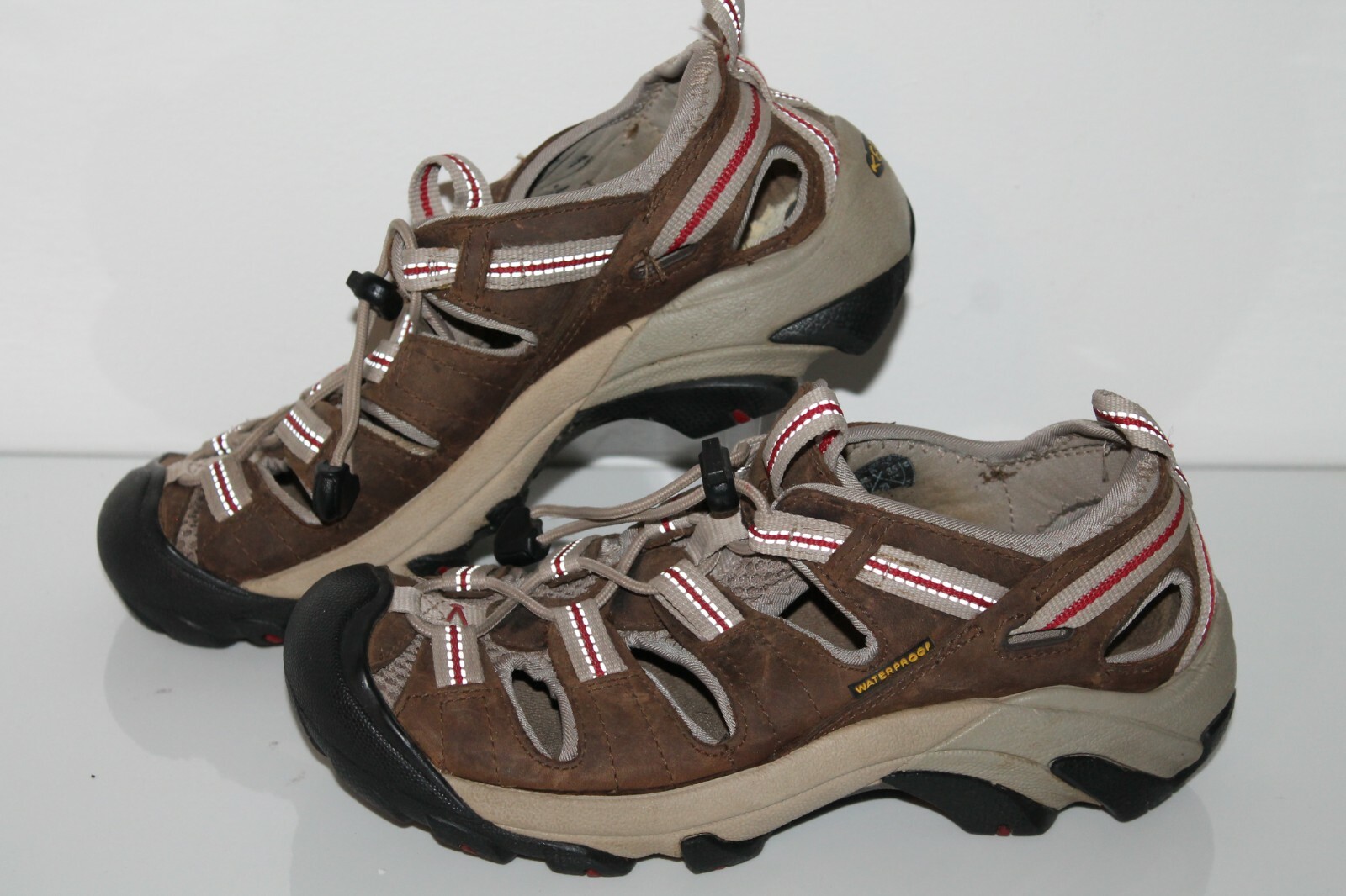 Sandali sportivi Keen marrone pelle donna taglia US 6