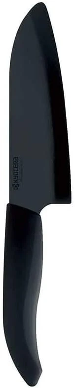 Kyocera FKR140BK-BKN Ceramic Knife, 5.5 inches (140 mm), Black, Lightweight, Dur