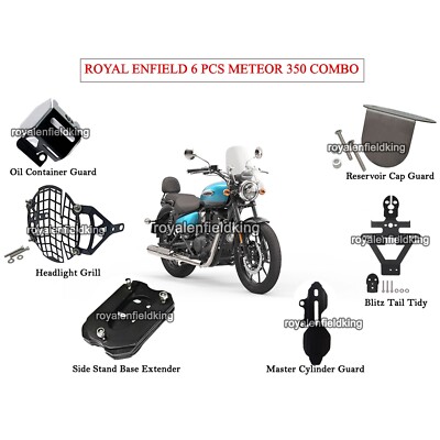 Passend Für 6 Stück Meteor 350 Zubehör Combo Für Royal Enfield - 17