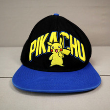 Pokemon Pikachu Snapback GameFreak Embroidered Hat Cap Official 2014 One Size