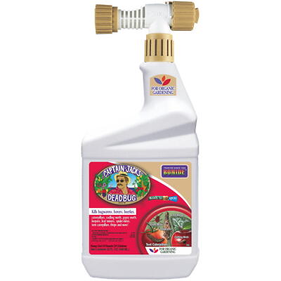 Captain Jack's 255 Deadbug Brew Spinosad Organic Garden Insect Killer Spray
