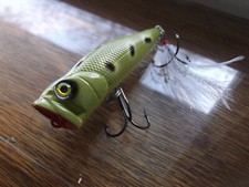 Lurehoor's Custom Painted Deps Pulse Cod Replica Popper Japan Frog