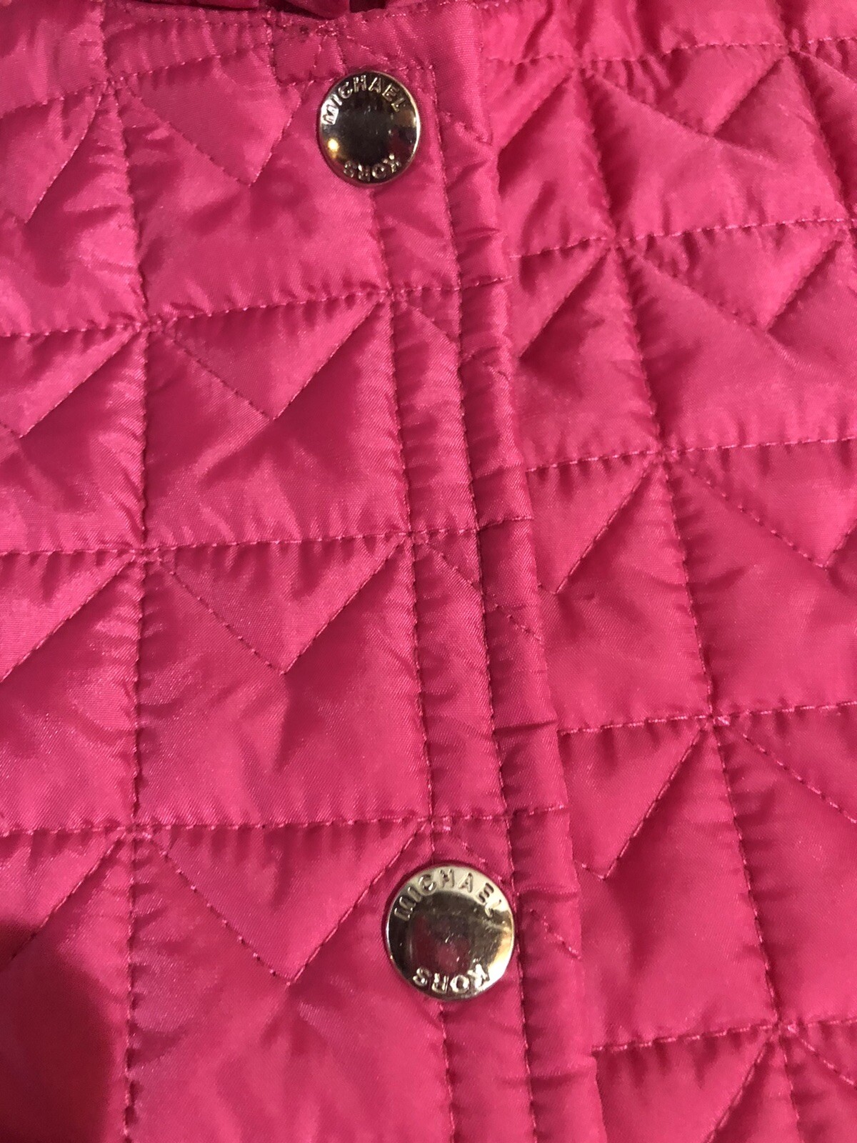 Michael Kors Quilted Jacket Pink Gem