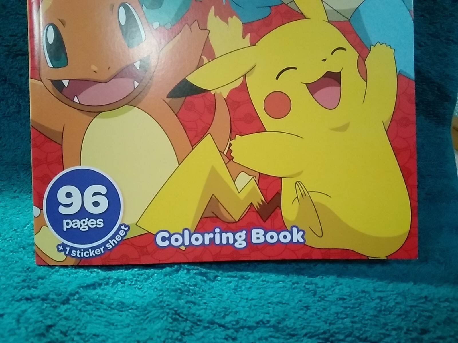 Crayola Coloring Book Pokemon 96 Pages 1 Sticker Page Style 04-2732 New! Fr Ship