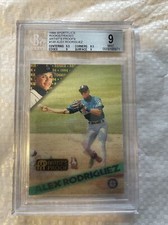 ALEX RODRIGUEZ 1994 SPORTFLICS R/T #148  ARTIST PROOF BGS 9