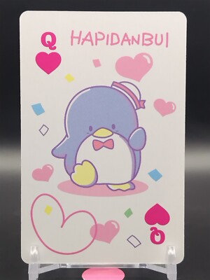 Hangyodon Sanrio Charakter Spielkarte Trump HAPIDANBUI Japan Very Rare Heart Q