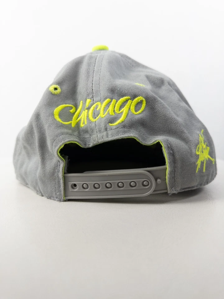 Gorra City Hunter Chicaco Snapback Ajustable Para Hombre Talla Única Deletrear Gráfico Foto 4 de 4
