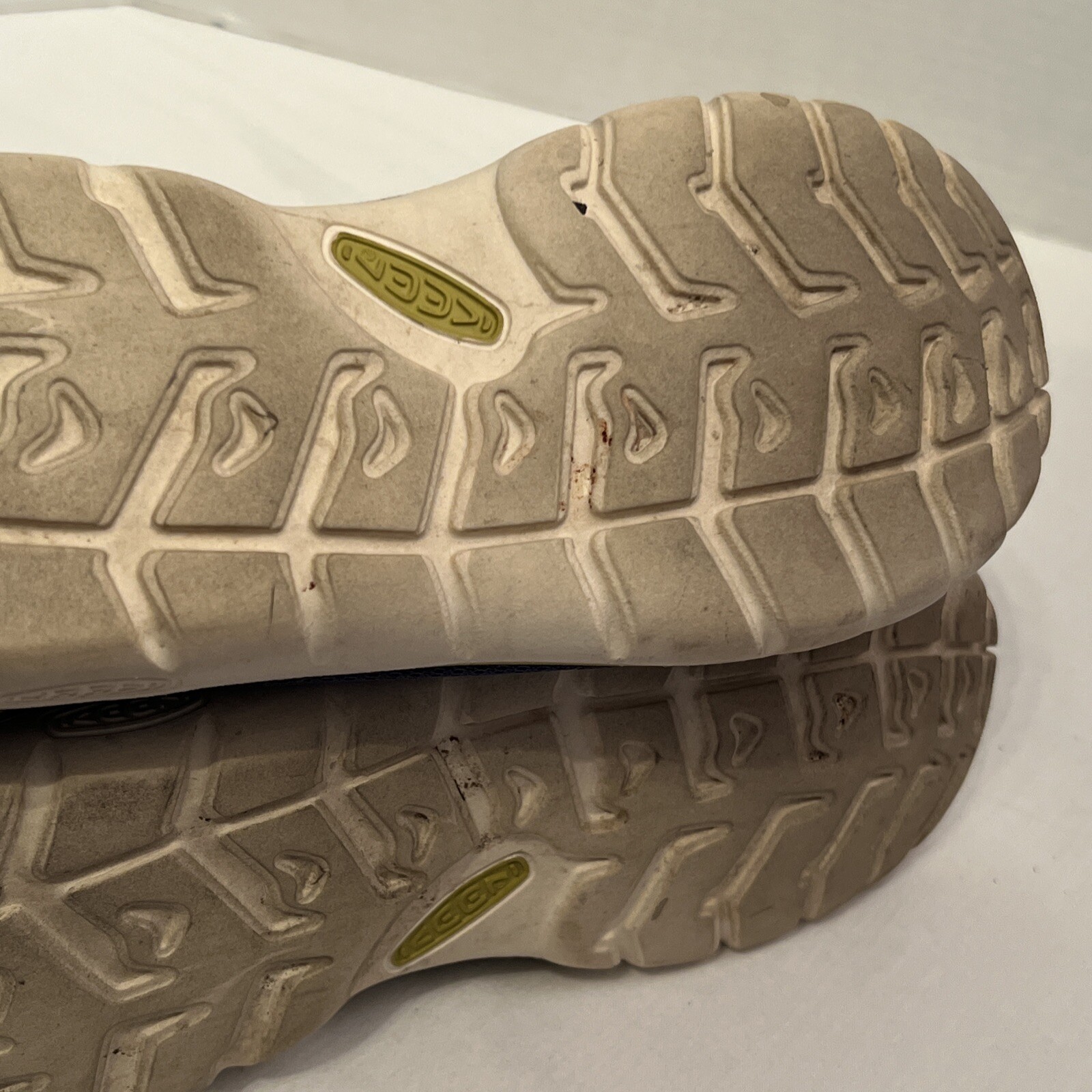 Scarpe Keen donna 7 5 blu 1010251 tinta unita basse stringate running cappuccio punta rete