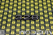 Ferrari 328 Lettrage Emblème Signe Arrière Badge Scritta Signer Figures Numéros