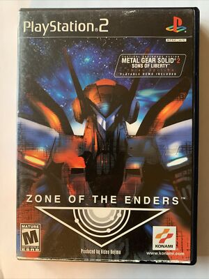 Zone Of The Enders Sony PlayStation 2 (PS2) -with Manual-no Demo