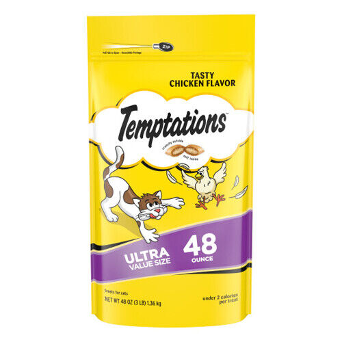 Whiskas Temptations Chicken 48 Oz By Pedigree - Picture 1 of 1