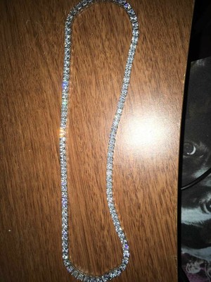 20 inch diamond tennis necklace