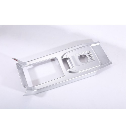 Cubierta de cambio de engranajes con panel de consola central plateada para Land Rover Discovery Sport - Imagen 1 de 5