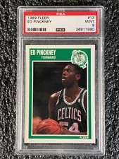 1989 Fleer Basketball #13 Ed Pinckney PSA 9
